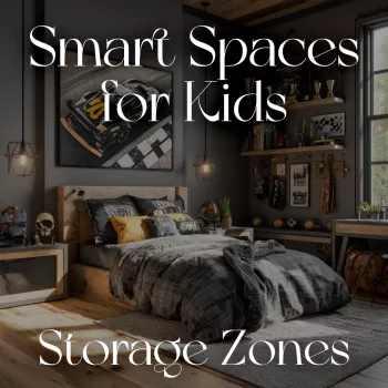 Kid Bedroom Storage Zones: A Calm, Clean-Up-Friendly Plan